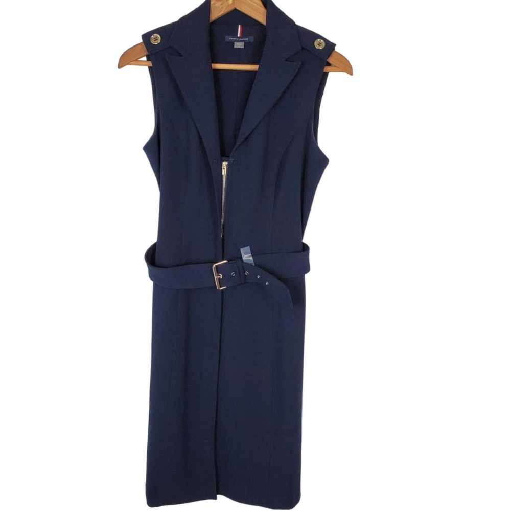 Tommy Hilfiger Navy Blue Dress New with Tags - Picture 5 of 5